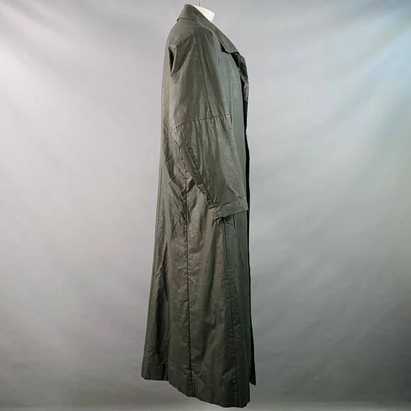 ISSEY MIYAKE Vintage Size XXL Green Charcoal Coated Cotton Insulated Coat - Picture 3 of 10